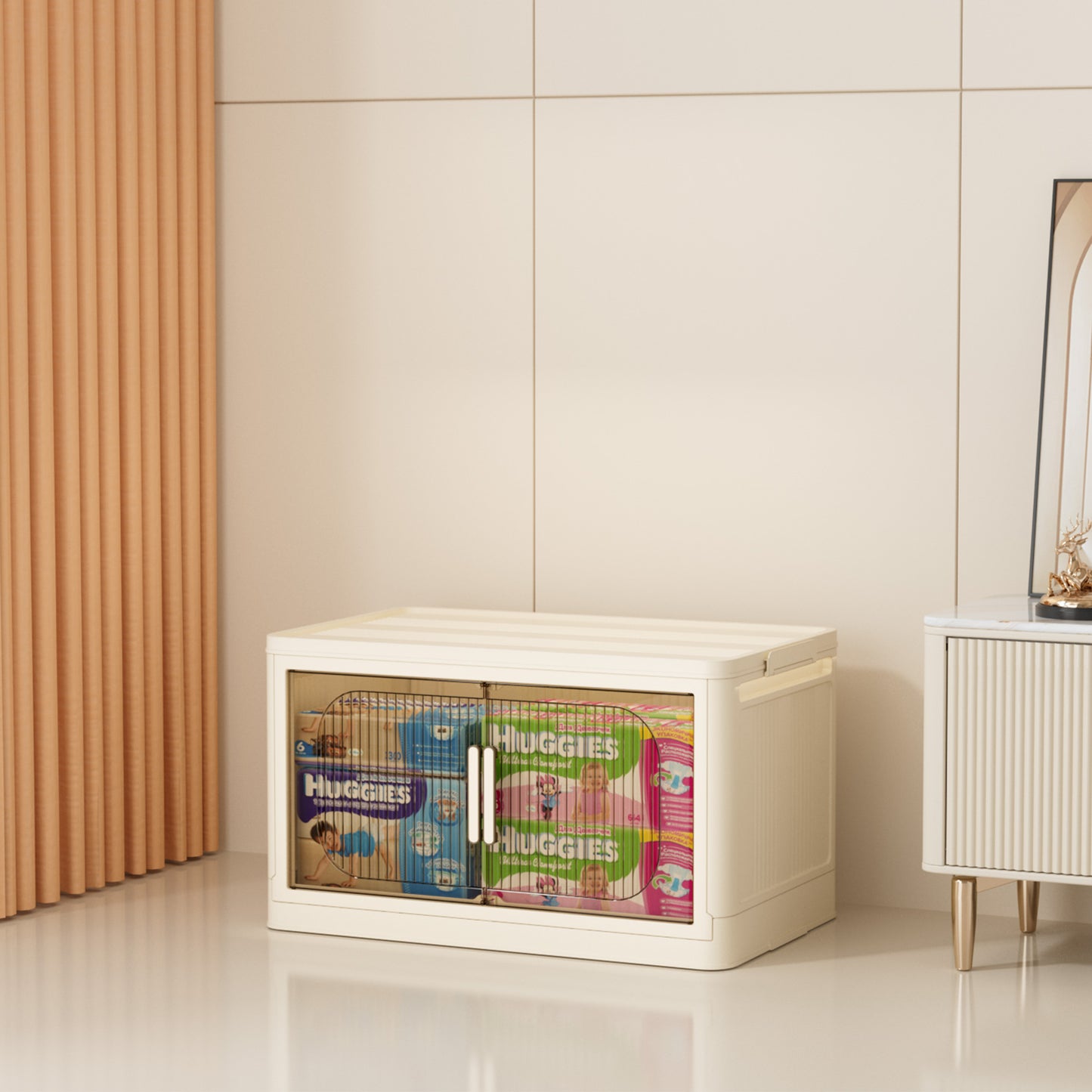 Portable Stackable Storage Bins
